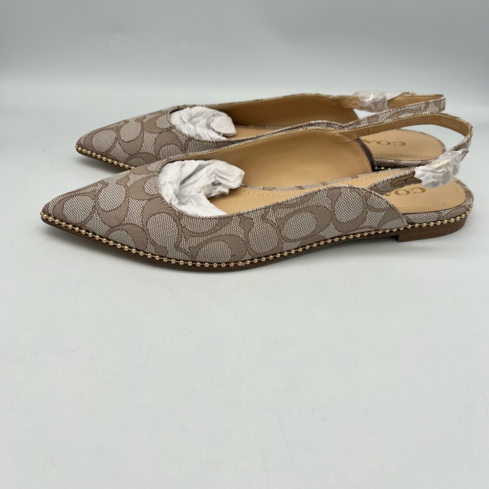 Coach Vae Skimmer pointed toe flat - Picture 1 of 10